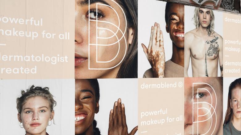 Foundation and concealer for acne damaged or scarred skin Foundation and concealer for acne damaged or scarred skin