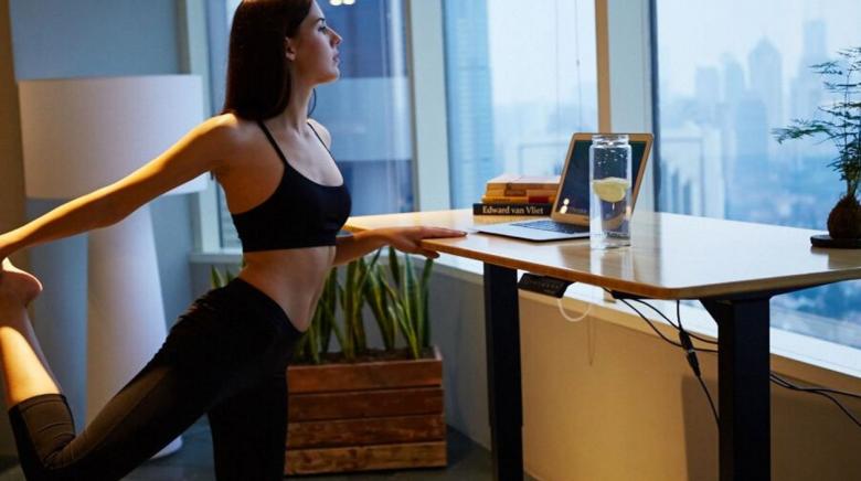 Electric standing desks with precision engineered one-touch controls by StandDesk Electric standing desks with precision engineered one-touch controls by StandDesk