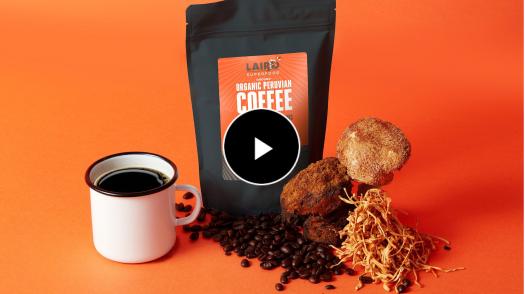 Laird Superfood Mushroom Coffee is packed with antioxidants to supercharge your day